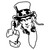 Uncle Sam Middle Finger Vinyl Sticker