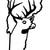 Vermont State Deer Buck Hunting Vinyl Sticker