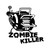 Zombie Killer Smash Machine Vinyl Sticker