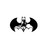 Dc Comics Batman In Logo Decal
