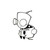 Invader Zim Gir Dog Suit Decal