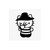 Hello Kitty Freddy Krueger Decal