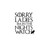 Game Of Thrones Sorry Ladies Night Watch Decal