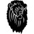 Lions Head S Decal