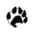 Otter Paw Print Tracks S Decal