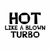 Hot Like a Blown Turbo JDM Japanese Vinyl Decal Sticker Measurement option represents the longest side Industry standard high performance calendared vinyl film Cut from 2.5 mil Premium Outdoor Vinyl Outdoor durability is 7 years Glossy surface finish