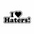 I Love Haters JDM Japanese Vinyl Decal Sticker 1

Size option will determine the size from the longest side
Industry standard high performance calendared vinyl film
Cut from Oracle 651 2.5 mil
Outdoor durability is 7 years
Glossy surface finish