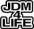 JDM 4 Life Decal

Size option will determine the size from the longest side
Industry standard high performance calendared vinyl film
Cut from Oracle 651 2.5 mil
Outdoor durability is 7 years
Glossy surface finish