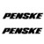 Penske Racing (C) Sticker Made from only the best quality vinyl Glossy Outdoor lifespan 5 -7 years Indoor lifespan is much longer Easy application