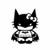 Hello Kitty Batman Vinyl Decal Sticker

Size option will determine the size from the longest side
Industry standard high performance calendared vinyl film
Cut from Oracle 651 2.5 mil
Outdoor durability is 7 years
Glossy surface finish