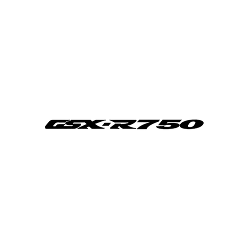 Suzuki Gsx R 750 Carbone Vinyl Decal