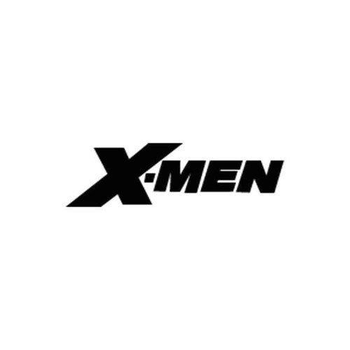 X Men X Men Logo Silhouette Vinyl Sticker