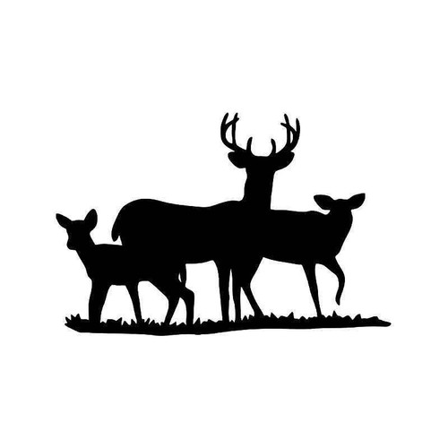 Download Deer Buck Family 5 Vinyl Sticker