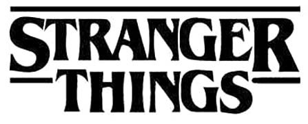 Stranger Things Logo Vinyl Decal Sticker