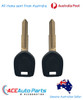 New Complete Keys (2) For Mitsubishi Triton MK 1996-2005 With Chips.