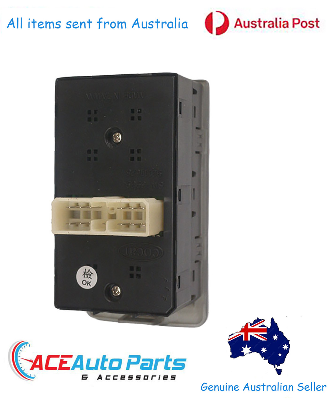 Power Window Switch Grey for Holden Commodore VY VZ Sedan Wagon
