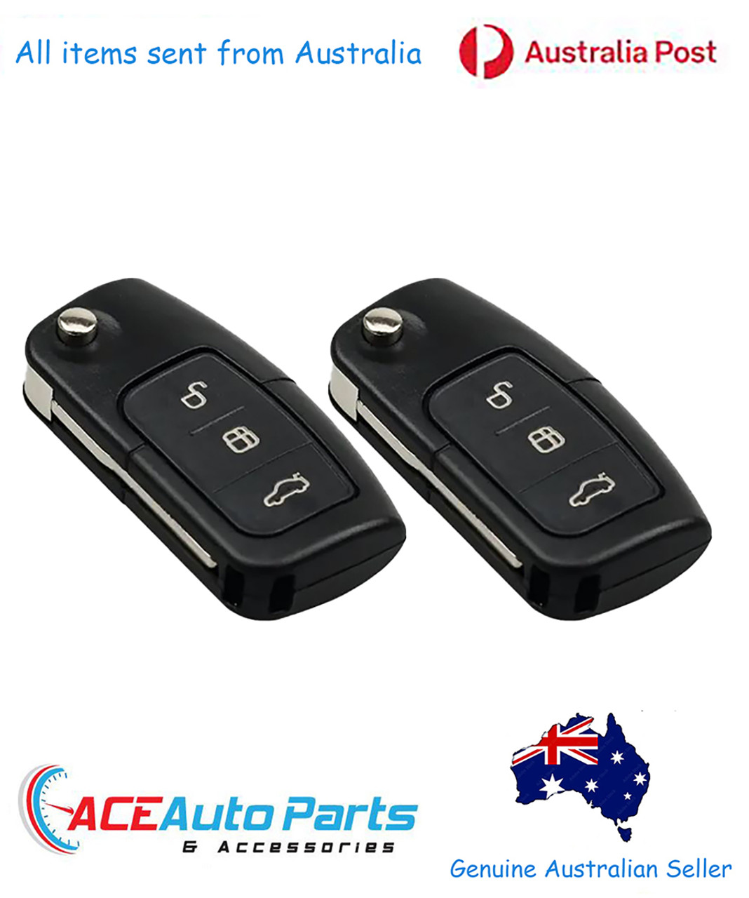 Ignition Barrel + Right Door Lock Set for Ford Territory SZ 2011~2016