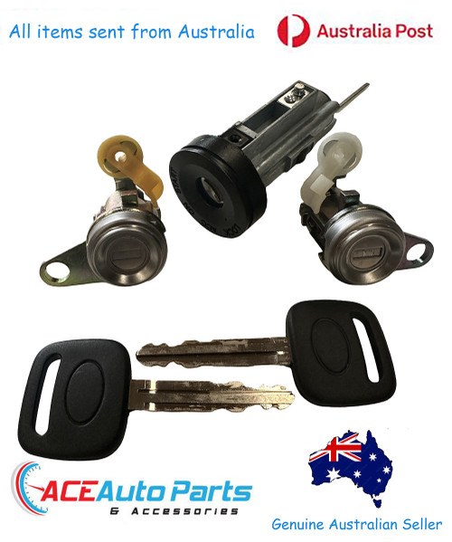 Ignition Barrel + Door Locks for Holden Nova LG 1994 to 1996 Ignition Barrel + Door Locks for Holden Nova LG 1994 to 1996