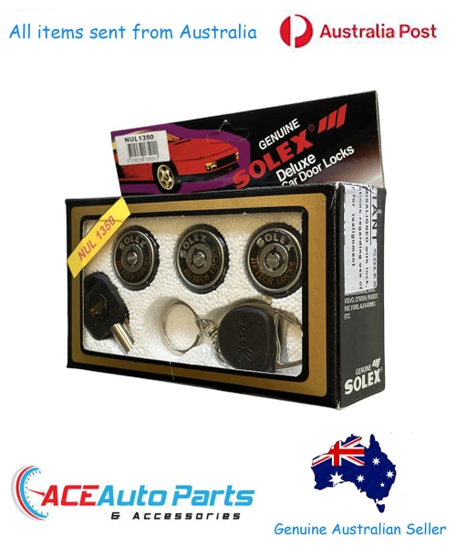 Solex Anti Theft Door + Boot Locks Ford Falcon XW XY XA XB XC XD XE XF