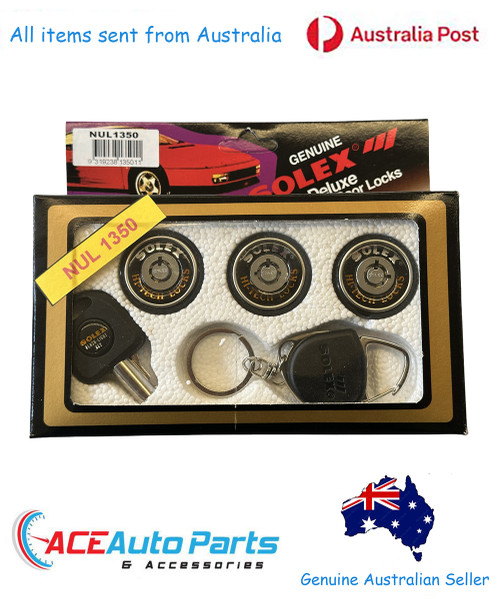 Solex Anti Theft Lock Set For Holden FB EK EJ EH HD HR HK HT HG HQ HJ HX HZ