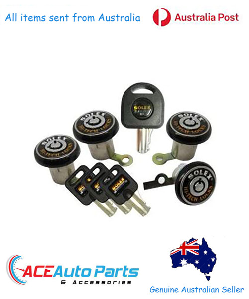 Solex Anti-Theft Door Locks Set For Datsun + Nissan