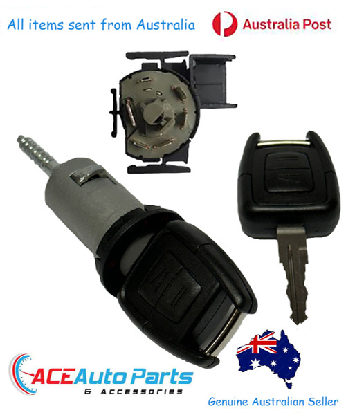 Ignition Barrel + Keys + Switch for Holden Barina XC 