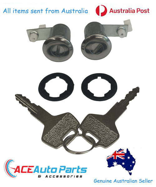 New Door Locks for Nissan Pulsar N10 1980~1982 LH+RH With 2 Keys