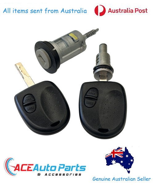 Ignition Barrel + Door Lock Set for Holden Adventra