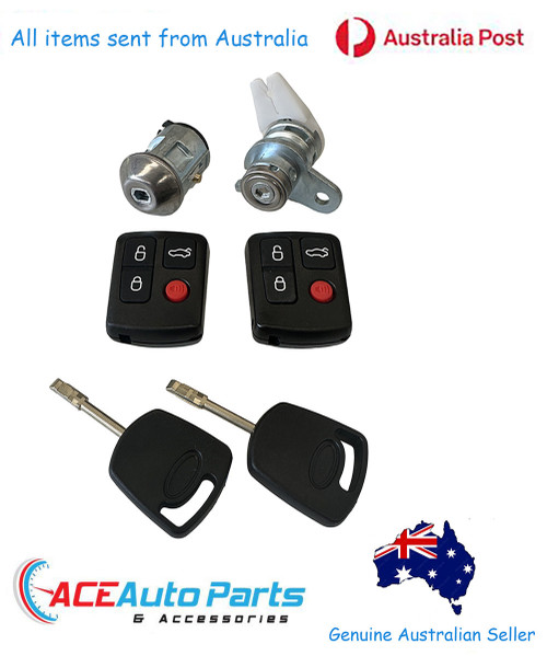 Ignition Barrel + Door Lock Set for Ford FPV BA GT GT-P 