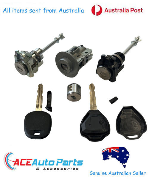 New Ignition Barrel + Door Locks Set for Toyota Hilux 2005~2015