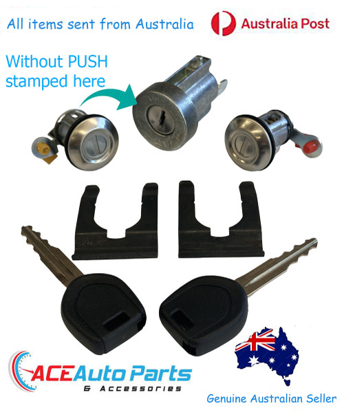 Ignition Barrel + Door Locks For Mitsubishi Triton MK 1996-2000