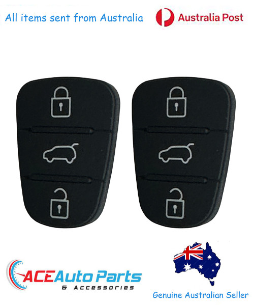 Flip Key Replacement Buttons For Hyundai i30 FD 2007-2012 (2)