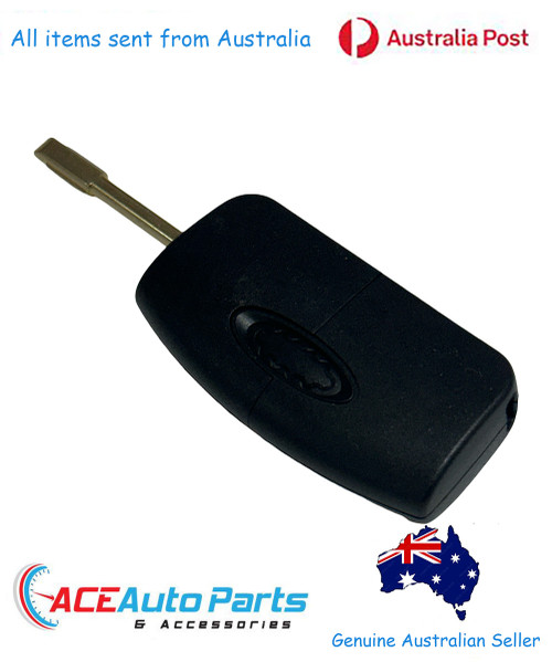 New Complete Remote Flip Key Fob For Ford BA BF Falcon Inc XR6 + XR8 