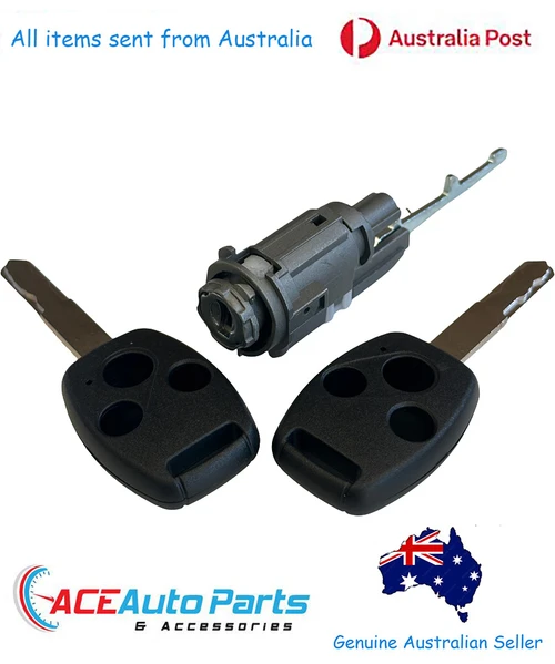 Ignition Barrel + Keys For Honda Accord Euro CM 2003-2008
