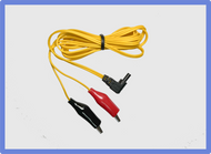 Alligator clips with non touch connector