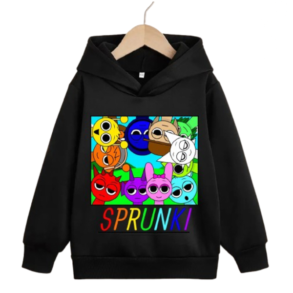 Sprunki Black Sweatshirt