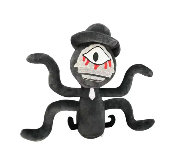 Scary Mr Black Plushie