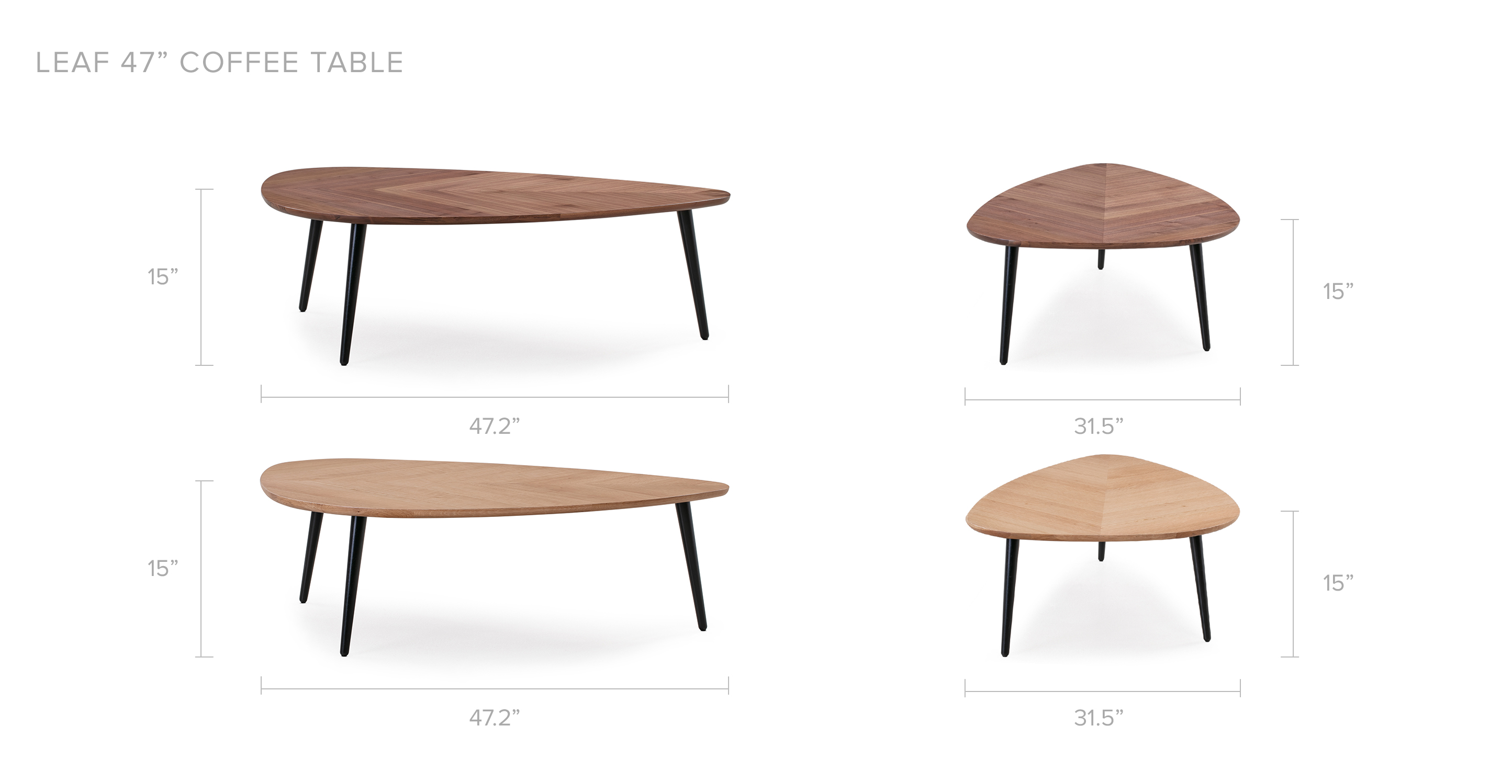 Overall Dimension Width 47.2" x Depth 31.5" x Height 15"