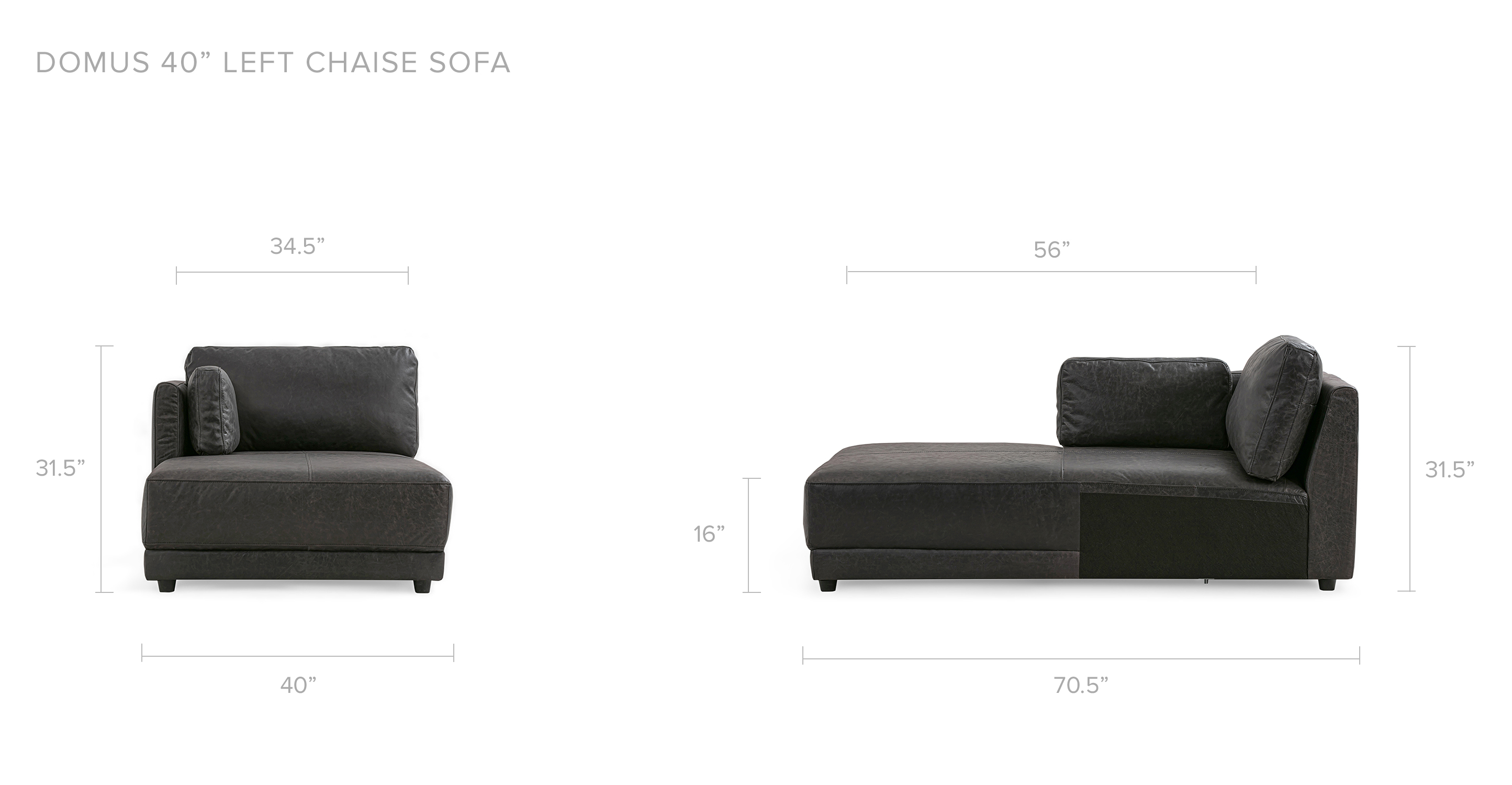 Overall Dimension Width 38.6" x Depth 70.1" x Height 31.5"