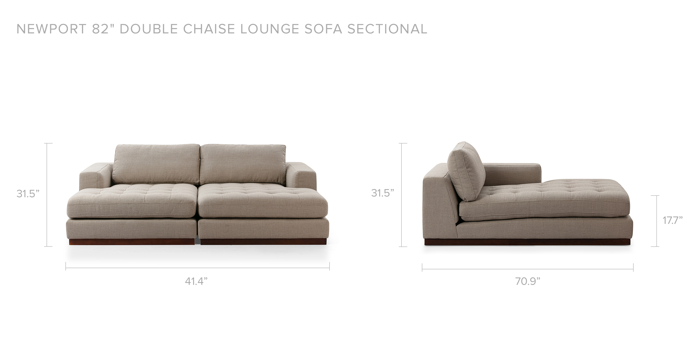 Cognac Newport 91" Leather Sofa