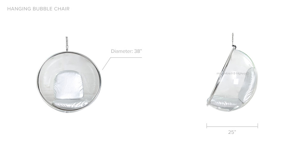 Overall Dimension Depth front to back 25" x 38" diameter