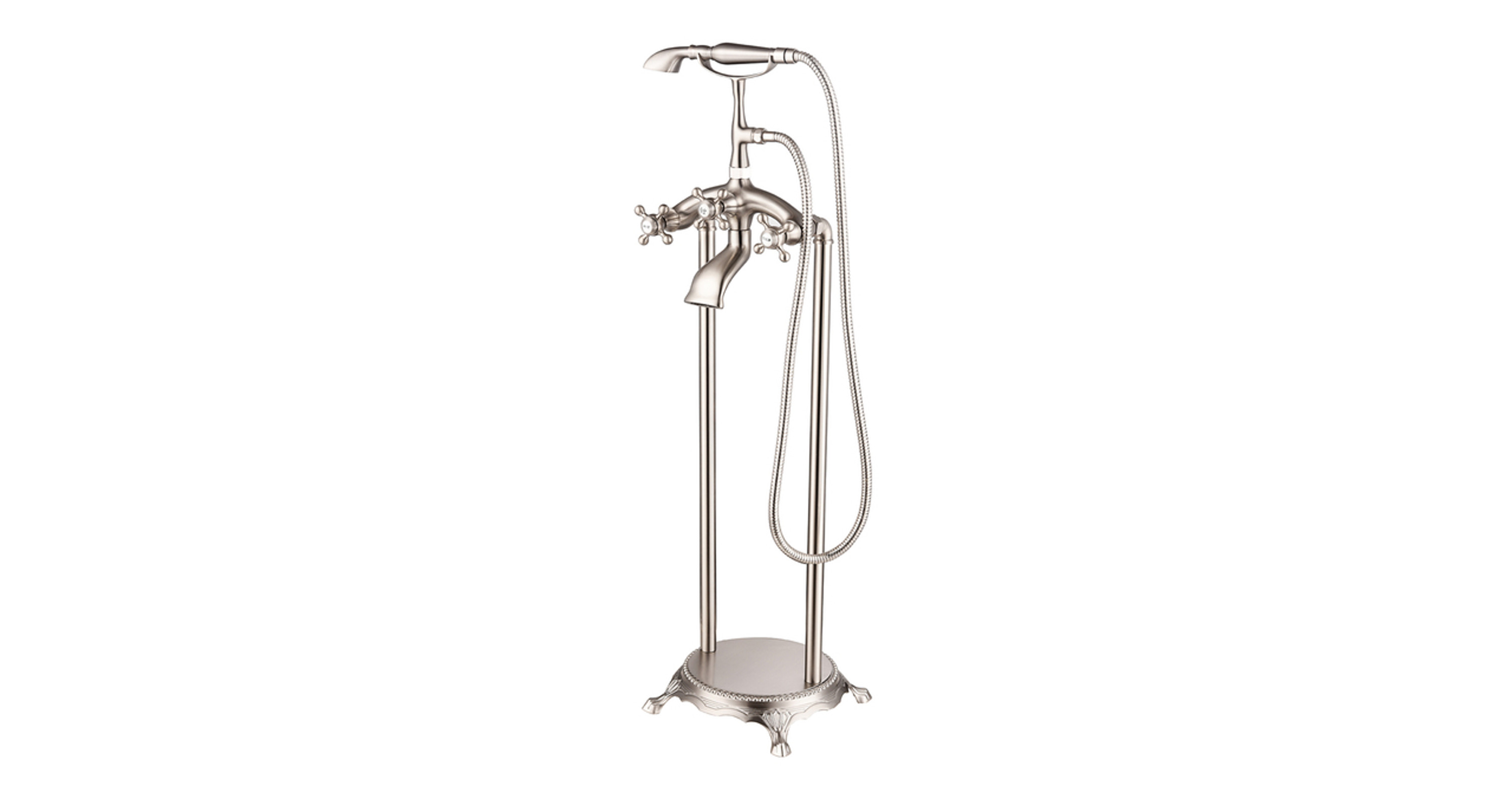 London Calling Tub Faucet Brushed Nickel Kardiel