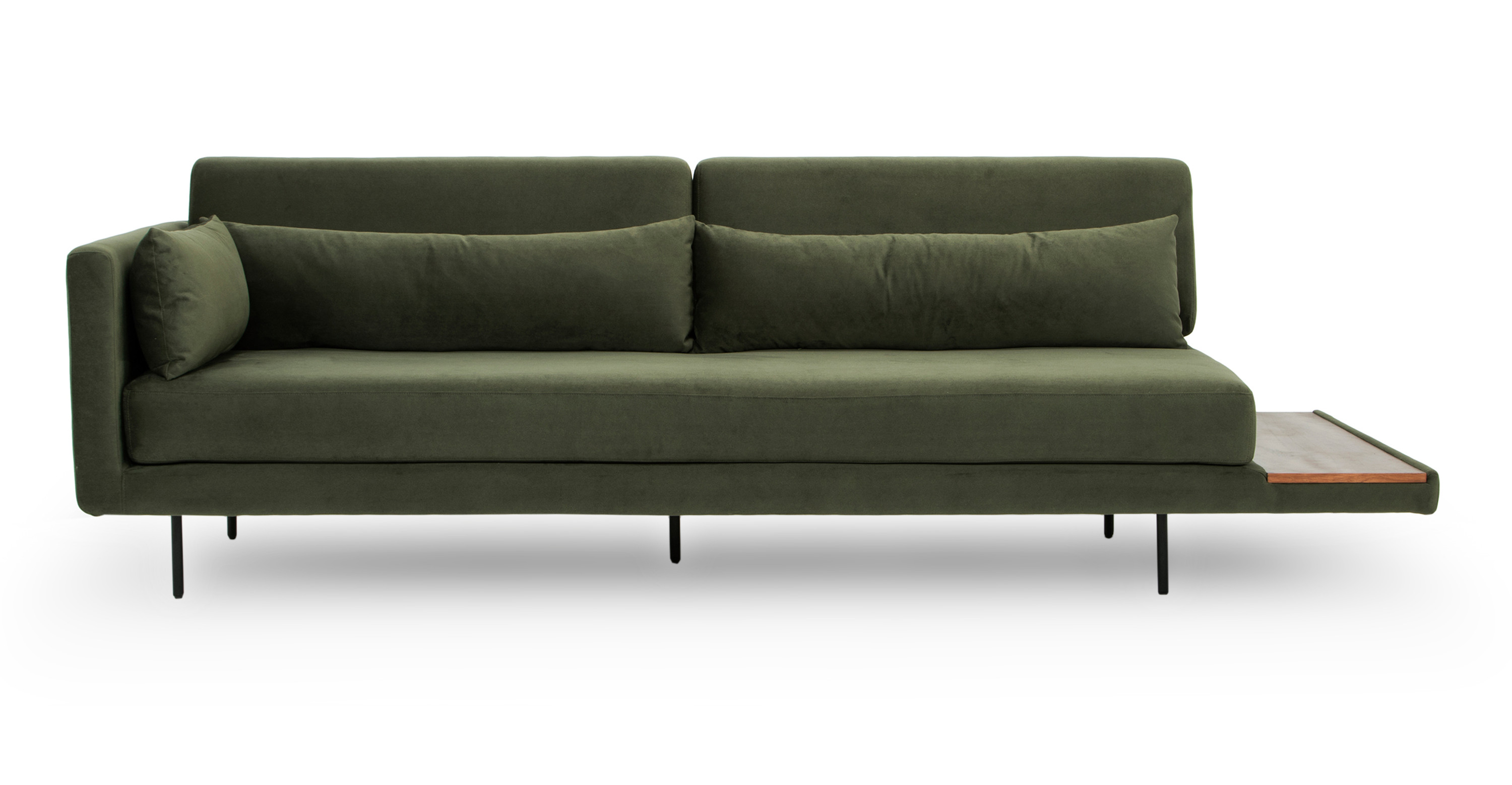 Davenport Mid-Century Modern Daybed (Hunter Green) | Kardiel