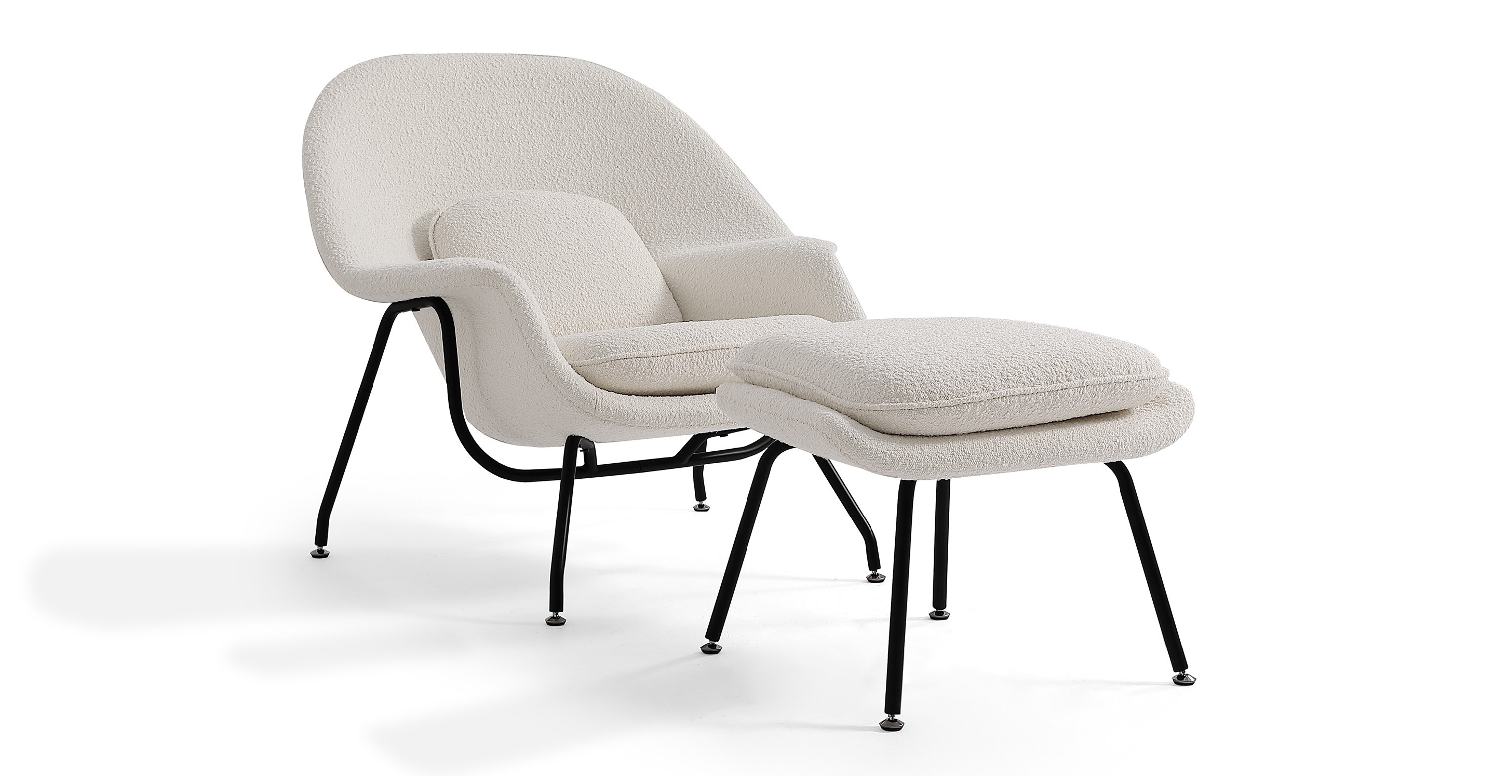 kardiel womb chair and ottoman