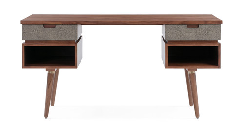 Modern Protractor JR Desk (Walnut) | Kardiel