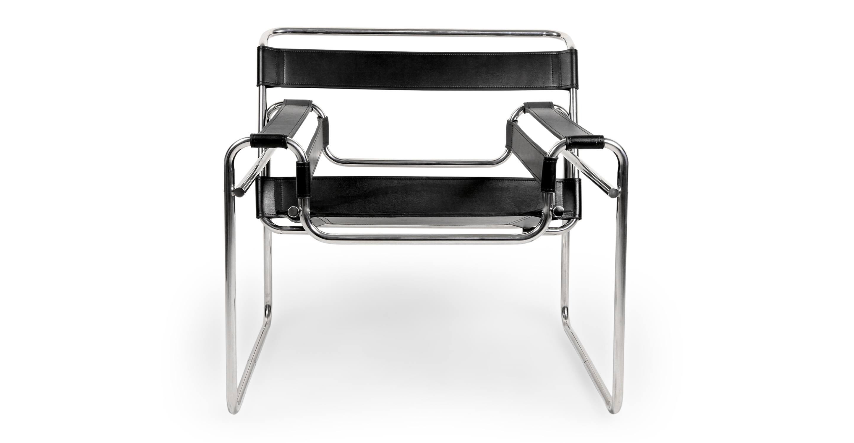 black wassily chair