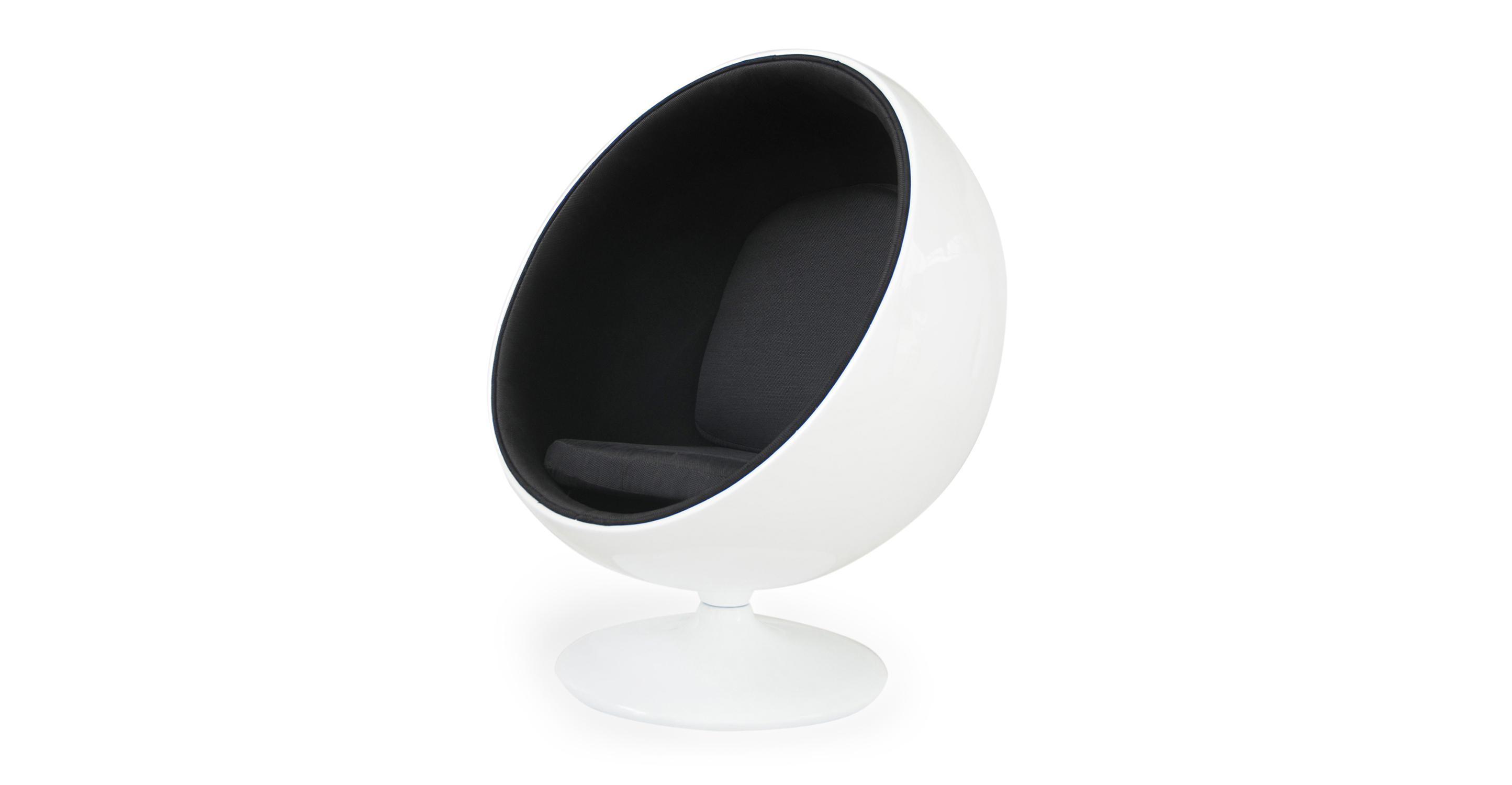 ball chair black