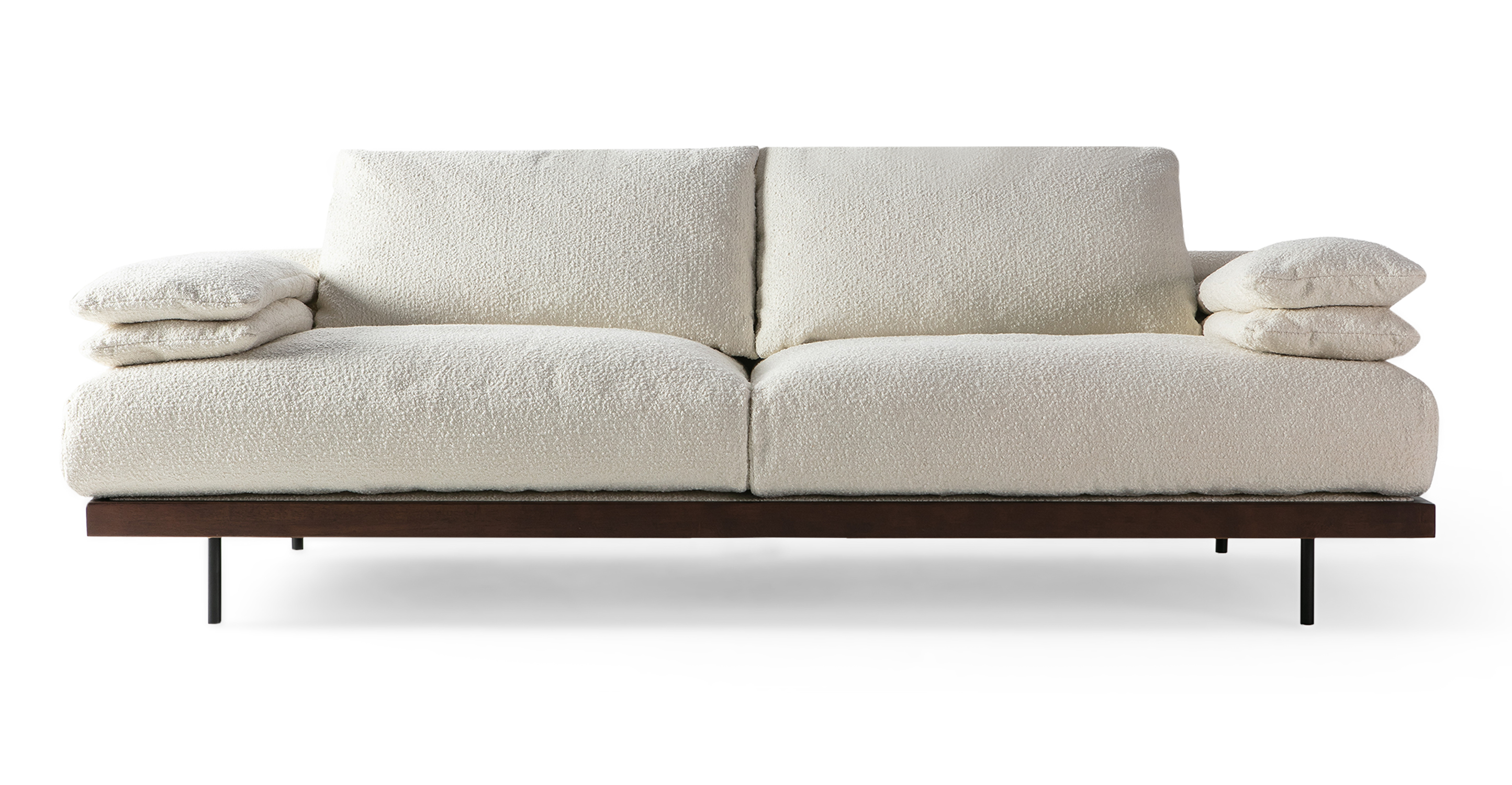 Misty Cream Boucle Sofa - TOV Furniture