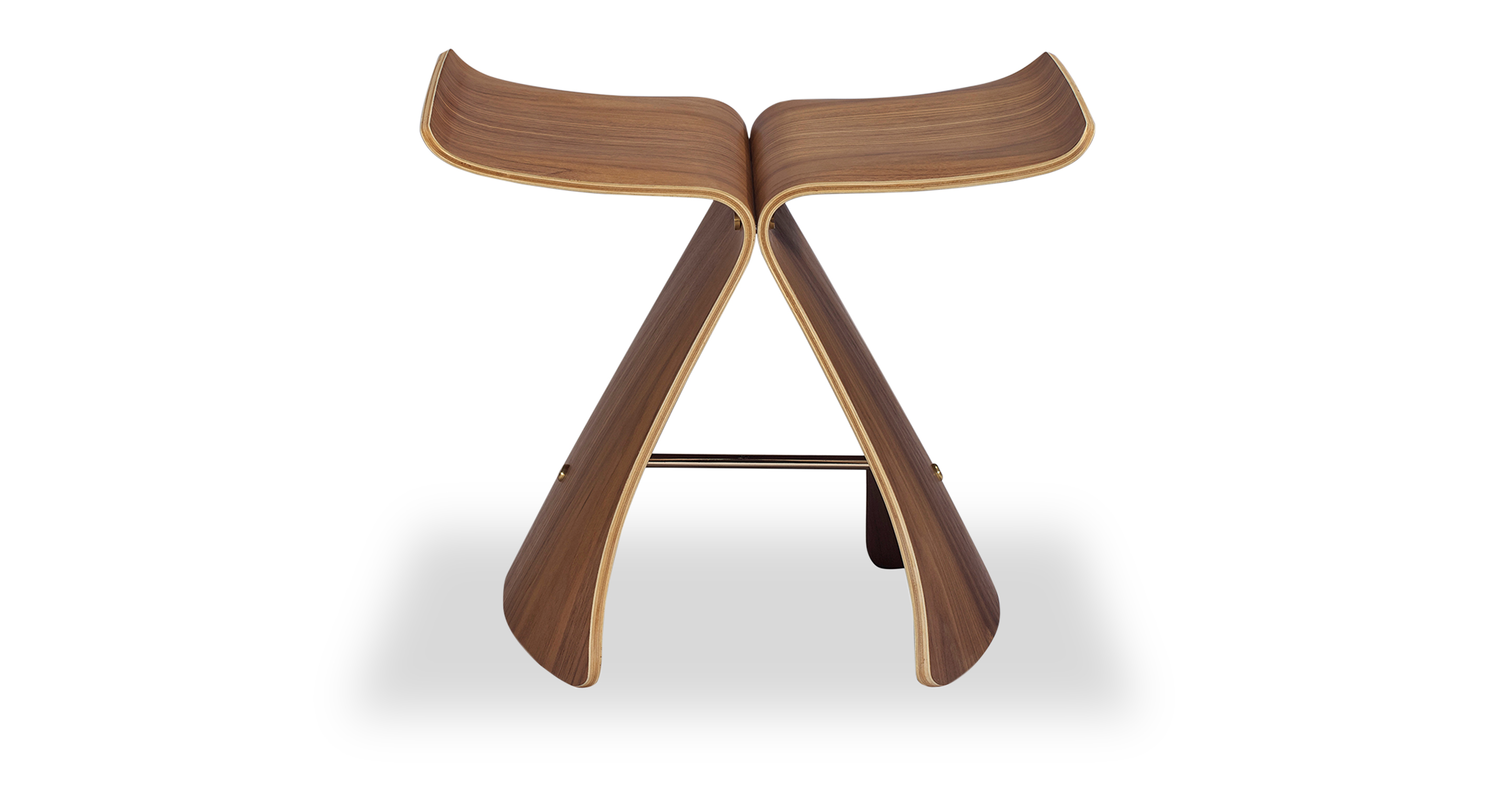 Kardiel Tripod 36 Fabric Chair, Walnut/Circles Fatigue