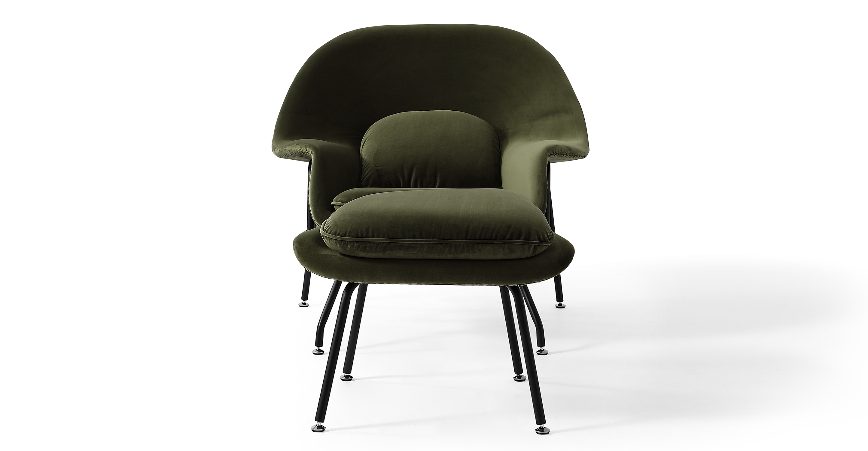 Velvet 2025 womb chair